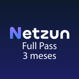 Netzun Full pass 3 meses